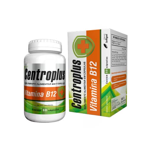 Suplemento Alimentar Centroplus Vitamina B12 com 30 Gomas